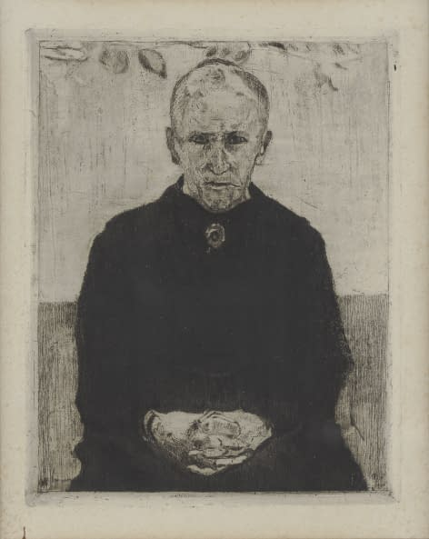 Image 1 of the artwork "Frau Luder" by Cuno Amiet on art24