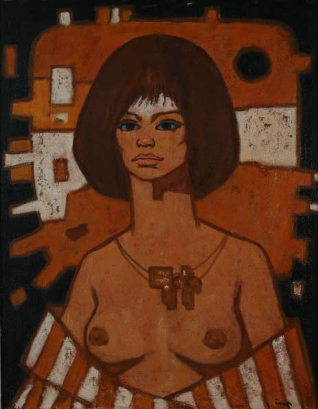 Foto 1 des Kunstwerks "Mädchen (Akt)" von Ivan (Ivo) Sedliský auf art24