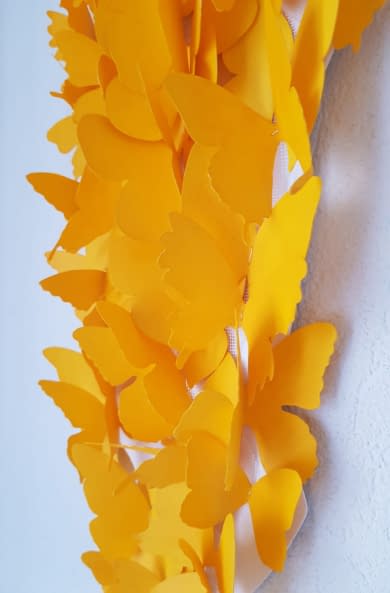 Image 1 of the artwork "Yellow Butterflies" by Daria Startseva on art24