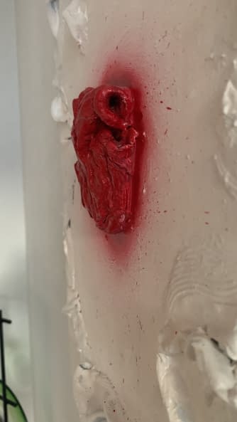Foto 1 des Kunstwerks "White Heart" von Serin Mathlouthi auf art24