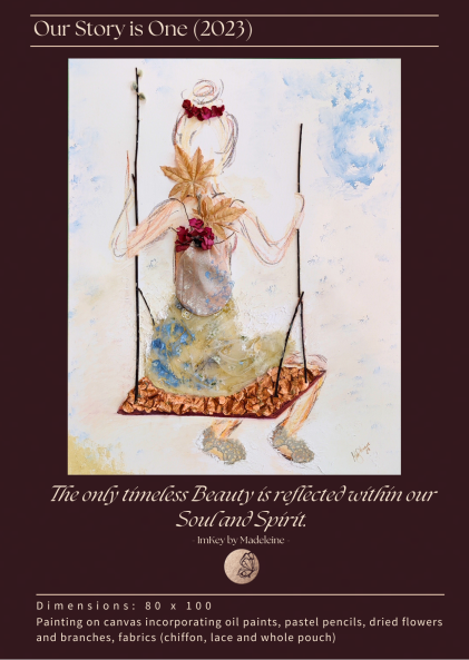 Image 1 of the artwork "Our Story is One" by Madeleine Farhoumand on art24