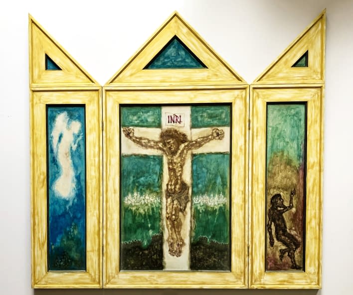 Image 1 of the artwork "Oltárkép/Altar" by Ruttkay Sándor on art24