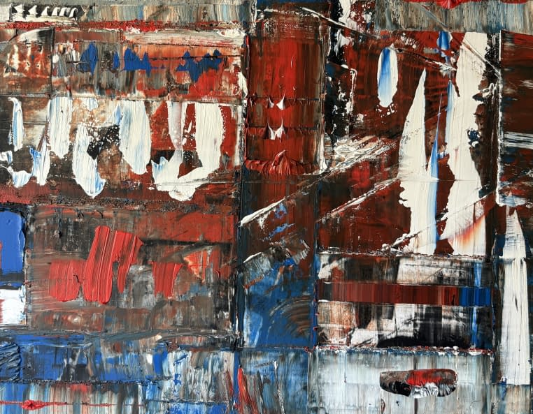 Photo 1 de l'œuvre "Past barrier" par Abstract Noctura sur art24