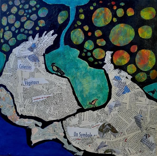 Image 1 of the artwork "Célestes Végétaux" by BERTHET FA CADÈNE on art24