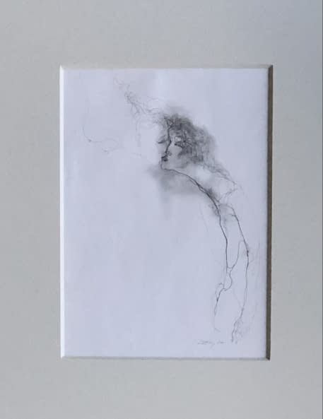 Image 1 of the artwork "Akt rajz XIV./ Akt Zeichnung XIV." by Ruttkay Sándor on art24