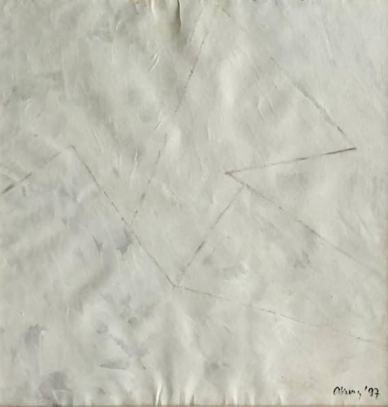 Foto 1 des Kunstwerks "Megérkezett az Angyal/Der Engel ist angekommen" von János Aknay auf art24