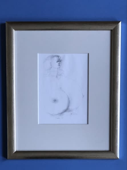 Image 1 of the artwork "Akt rajz XIII./Akt Zeichnung XIII." by Ruttkay Sándor on art24