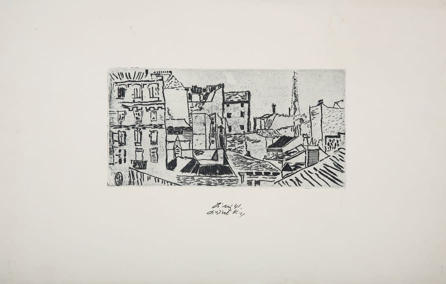 Photo 1 de l'œuvre "Paris" par František Tichý sur art24