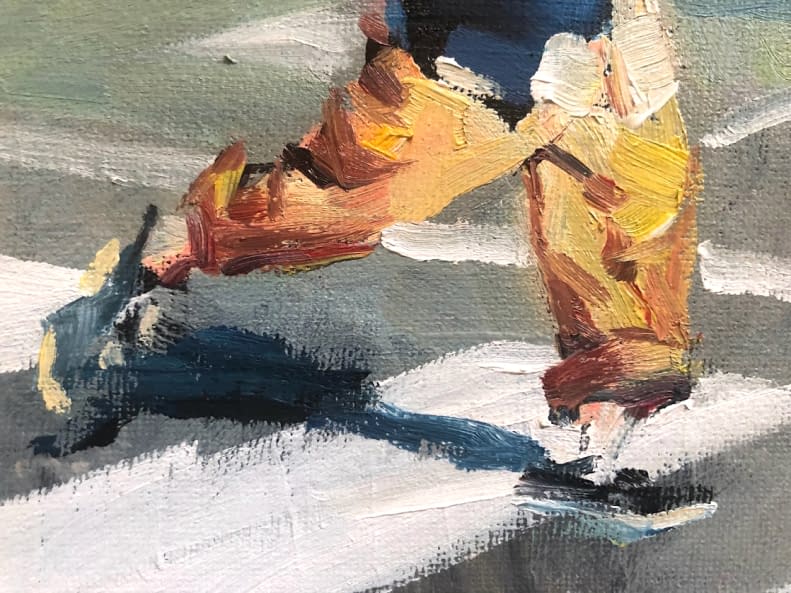 Foto 1 des Kunstwerks "Mann am Zebrastreifen" von Gallery Chen auf art24