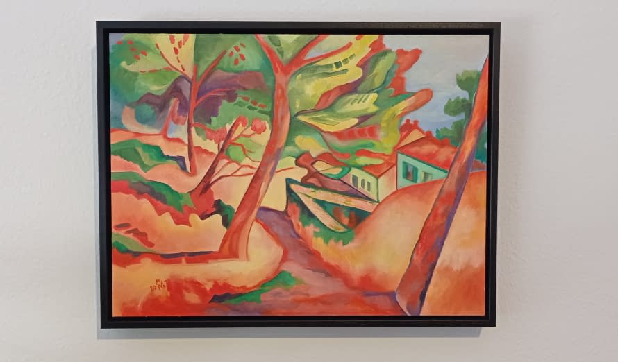 Image 1 of the artwork "lumière dans la pinède // Pinienhain" by Marcus Nordmann on art24