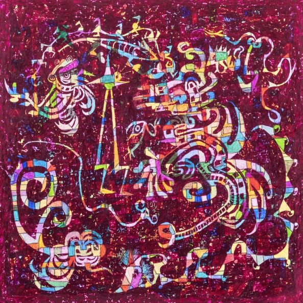 Foto 1 des Kunstwerks "Das erste Treffen im Frühling" von Judith Roesli auf art24