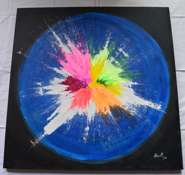 Foto 1 des Kunstwerks "3" von BUNT-Abstrakt auf art24