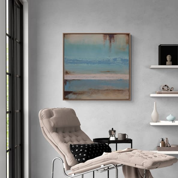 Image 1 of the artwork "Sanfte Küstenlinie" by Stefanie Theiler ART on art24