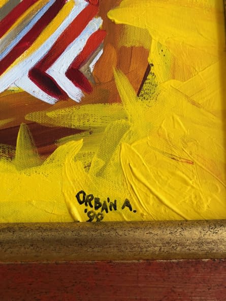 Image 1 of the artwork "Úszó/Der Schwimmer" by Attila Orbán on art24