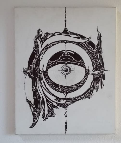 Foto 1 des Kunstwerks "eye on aye" von Arto Forma auf art24