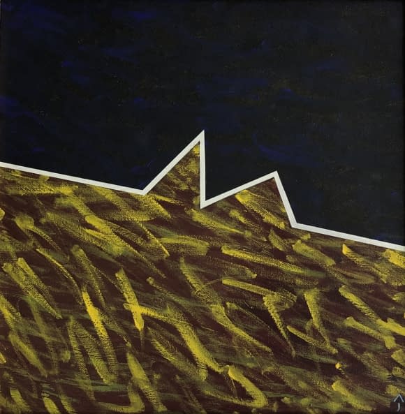 Image 1 of the artwork "Esti Angyal/Abend Engel" by János Aknay on art24