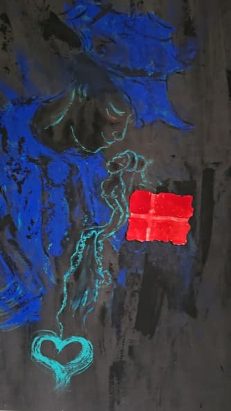 Foto 1 des Kunstwerks "Den lille Havfrue" von Jacqueline Berg auf art24