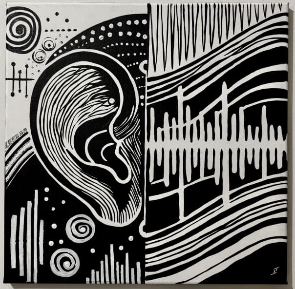 Image 1 of the artwork "THE SENSE OF MUSIC" by Lina Titova on art24
