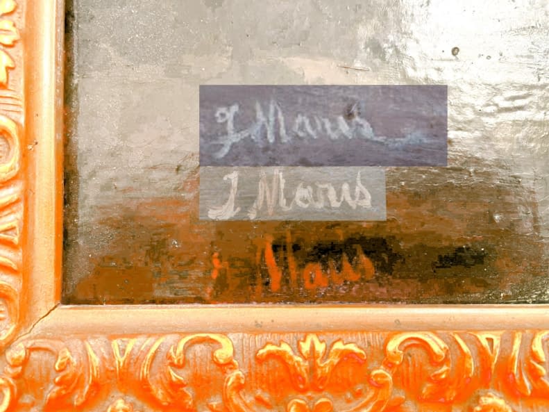 Image 1 of the artwork ""Die beiden Mühlen."" by Jacob Henricus (Jacobus) Maris on art24