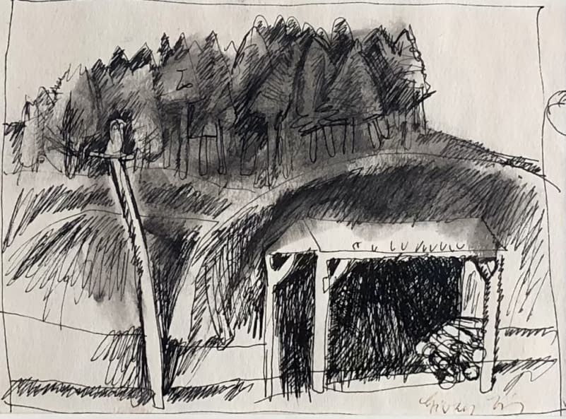 Image 1 of the artwork "Brennberg II" by János Giczy on art24