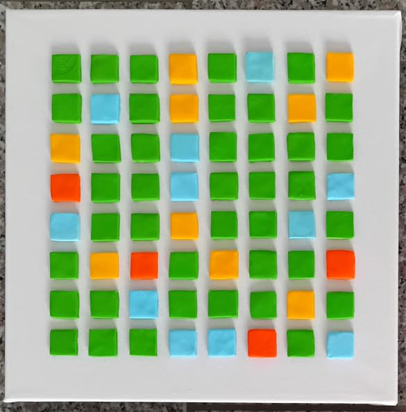 Image 1 of the artwork "smile four" by Axe Fero on art24