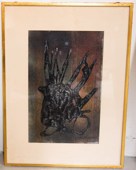 Image 1 of the artwork "Komposition auf Tapete" by Ettore Della Savina on art24