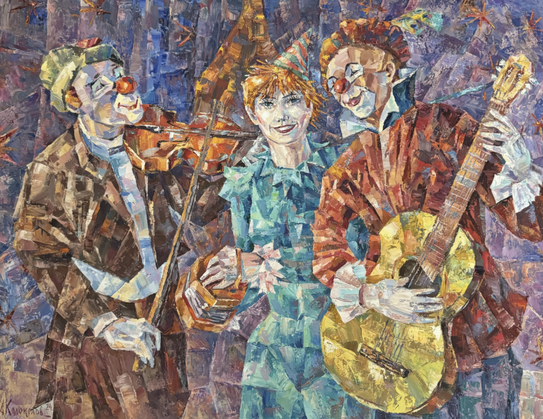 Image 1 of the artwork "Merry melody" by Anton Kolokolov on art24