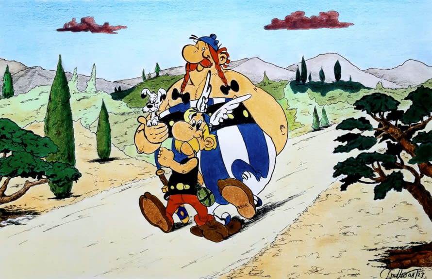 Foto 1 des Kunstwerks "Asterix and Obelix" von Dimitris auf art24