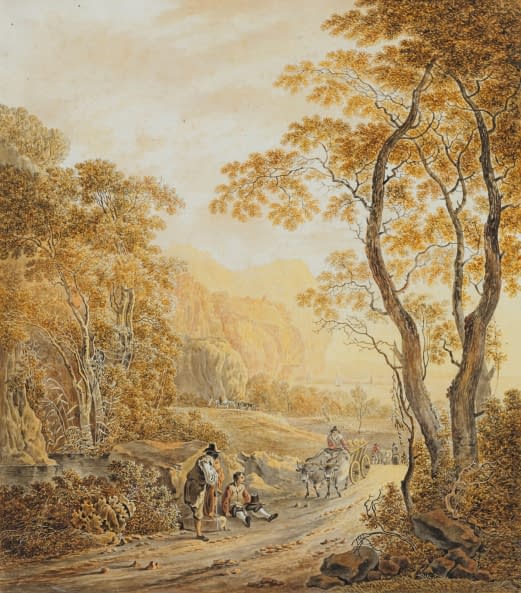 Image 1 of the artwork "Paar südliche Landschaften" by Peter Birmann on art24