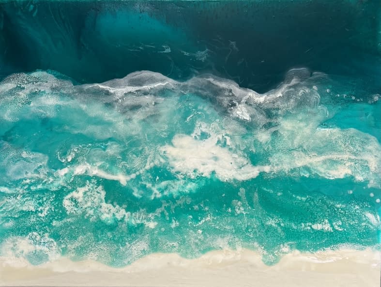Foto 1 des Kunstwerks "OCEAN VIEW" von Hassnae Niama auf art24