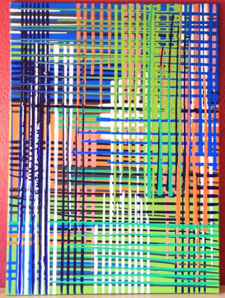 Photo 1 de l'œuvre "Streched Lines" par Viktoria Kovatcheva sur art24