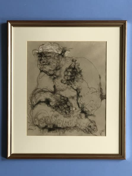 Image 1 of the artwork "Egy üveg sör/Ein Glas Bier" by Ruttkay Sándor on art24