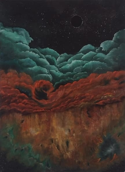 Foto 1 des Kunstwerks "Cosmic Storm" von Lys Li Fantasy auf art24