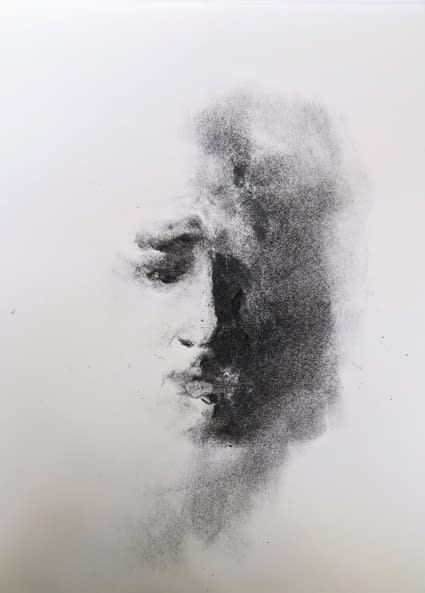 Image 1 of the artwork "Selbstbeobachtung- mit Dir fängt alles neu an" by DK on art24