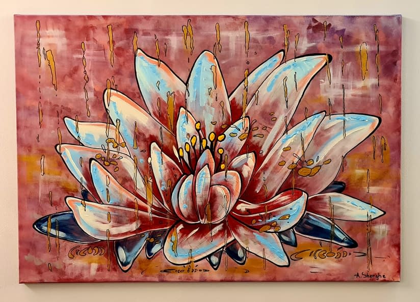 Foto 1 des Kunstwerks "Golden Rain In Ebikon" von A.Gherghe auf art24