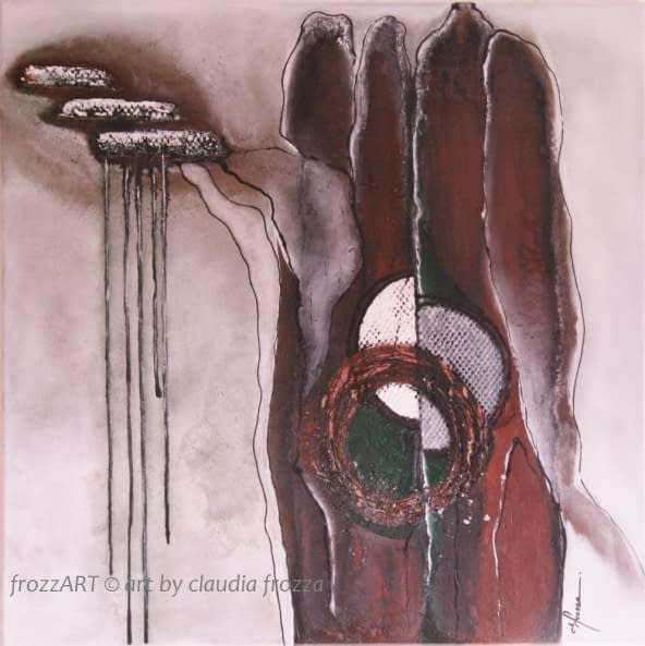 Foto 1 des Kunstwerks ""Tief verwurzelte Hoffnung"" von Claudia Frozza auf art24