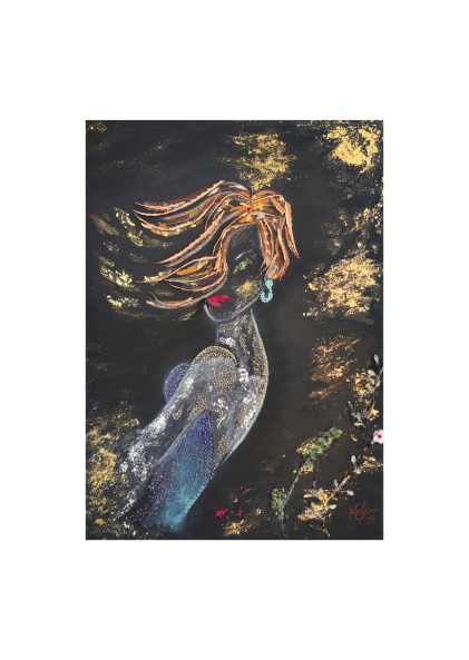 Image 1 of the artwork "The Lady in the Wind" by Madeleine Farhoumand on art24