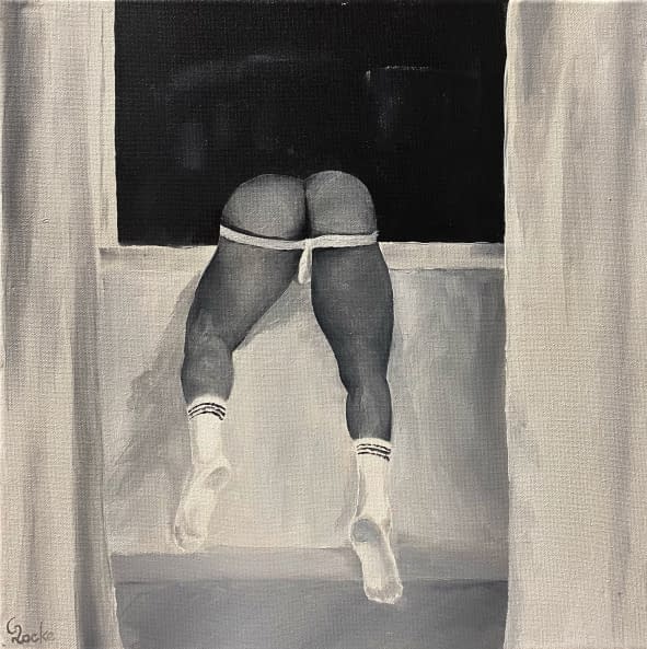 Foto 1 des Kunstwerks "AT THE WINDOW" von C-Locke auf art24
