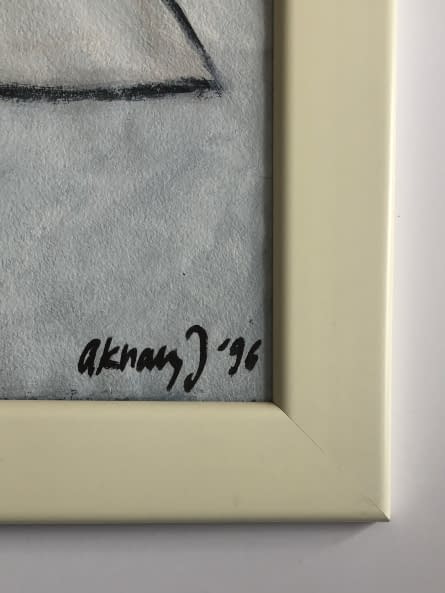 Image 1 of the artwork "Fehér Angyal/Weißer Engel" by János Aknay on art24