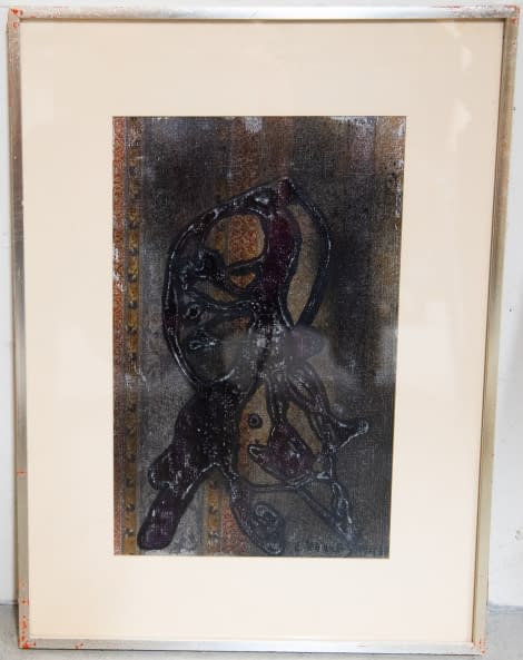 Photo 1 de l'œuvre "Komposition auf Tapete" par Ettore Della Savina sur art24