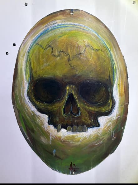 Photo 1 de l'œuvre "Skull" par KoffelBrei sur art24