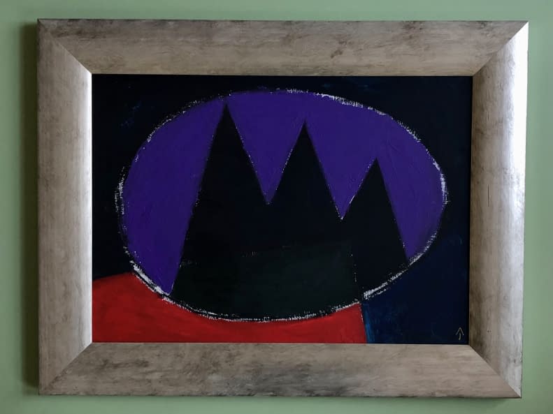 Image 1 of the artwork "Angyal születik/Der Engel wird geboren" by János Aknay on art24