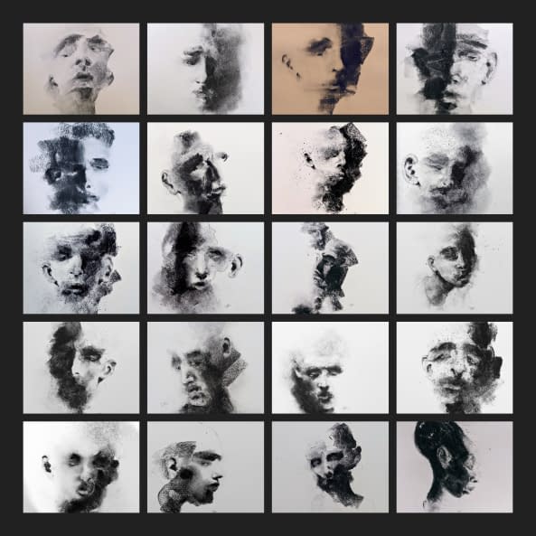 Image 1 of the artwork "Selbstbeobachtung- mit Dir fängt alles neu an" by DK on art24