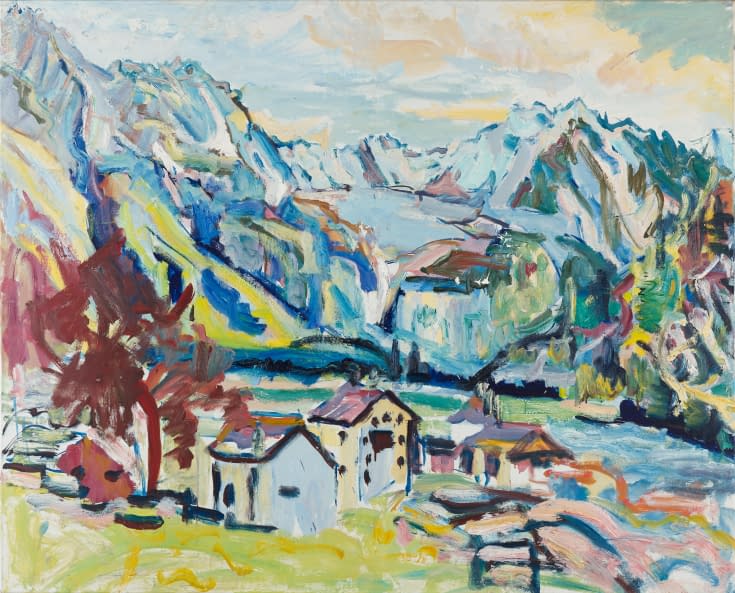 Image 1 of the artwork "Bergsee" by Willy Röthlisberger on art24