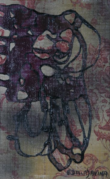 Photo 1 de l'œuvre "Komposition auf Tapete" par Ettore Della Savina sur art24