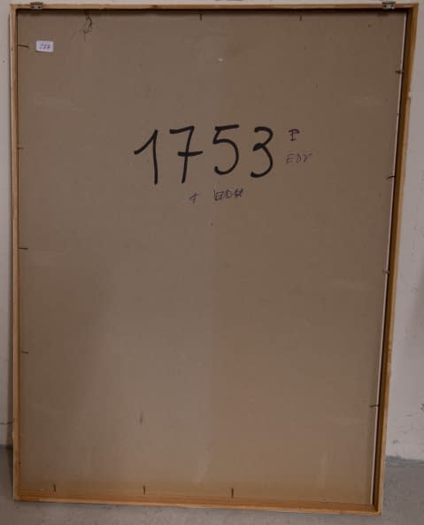 Foto 1 des Kunstwerks "Komposition auf Tapete" von Ettore Della Savina auf art24