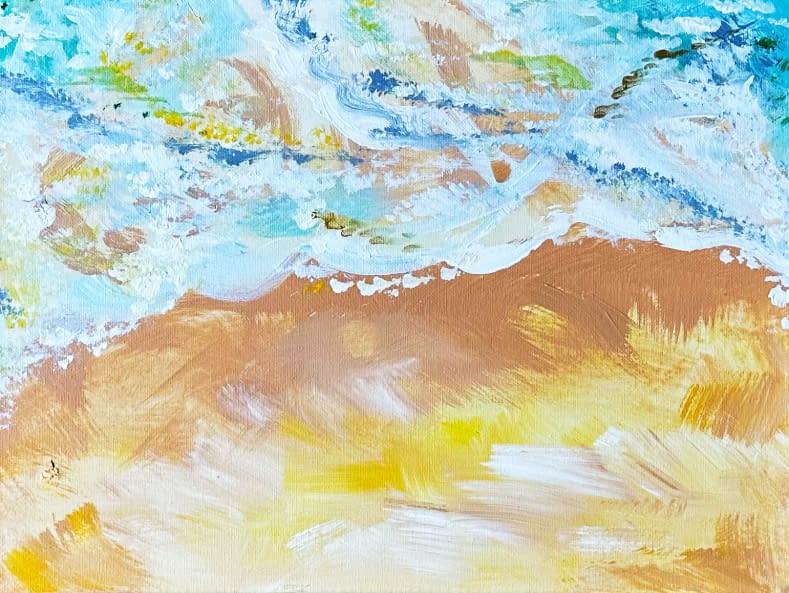 Photo 1 de l'œuvre "Ocean" par Victoria Melnikova sur art24