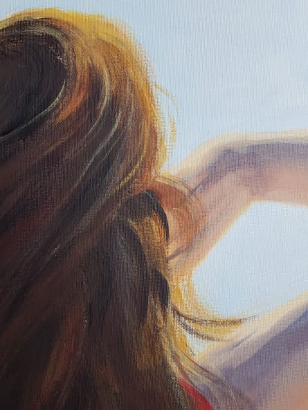 Foto 1 des Kunstwerks "Lady in Red" von Daria Startseva auf art24