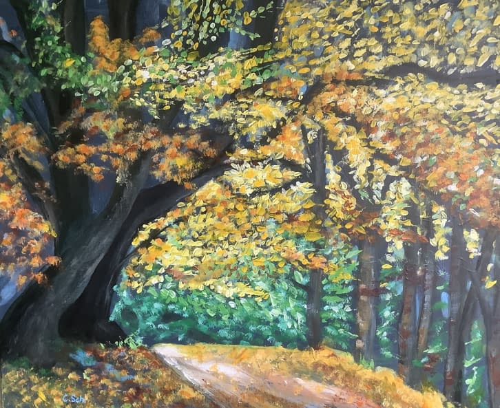 Foto 1 des Kunstwerks "Goldrausch" von Corinna auf art24