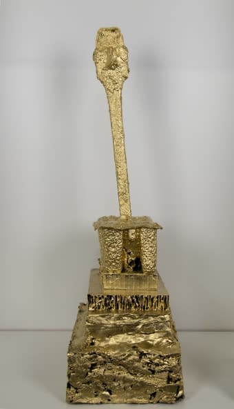 Image 1 of the artwork "Skulpturales Objekt (Pinselmann)" by Eugen Meier Mathévie on art24